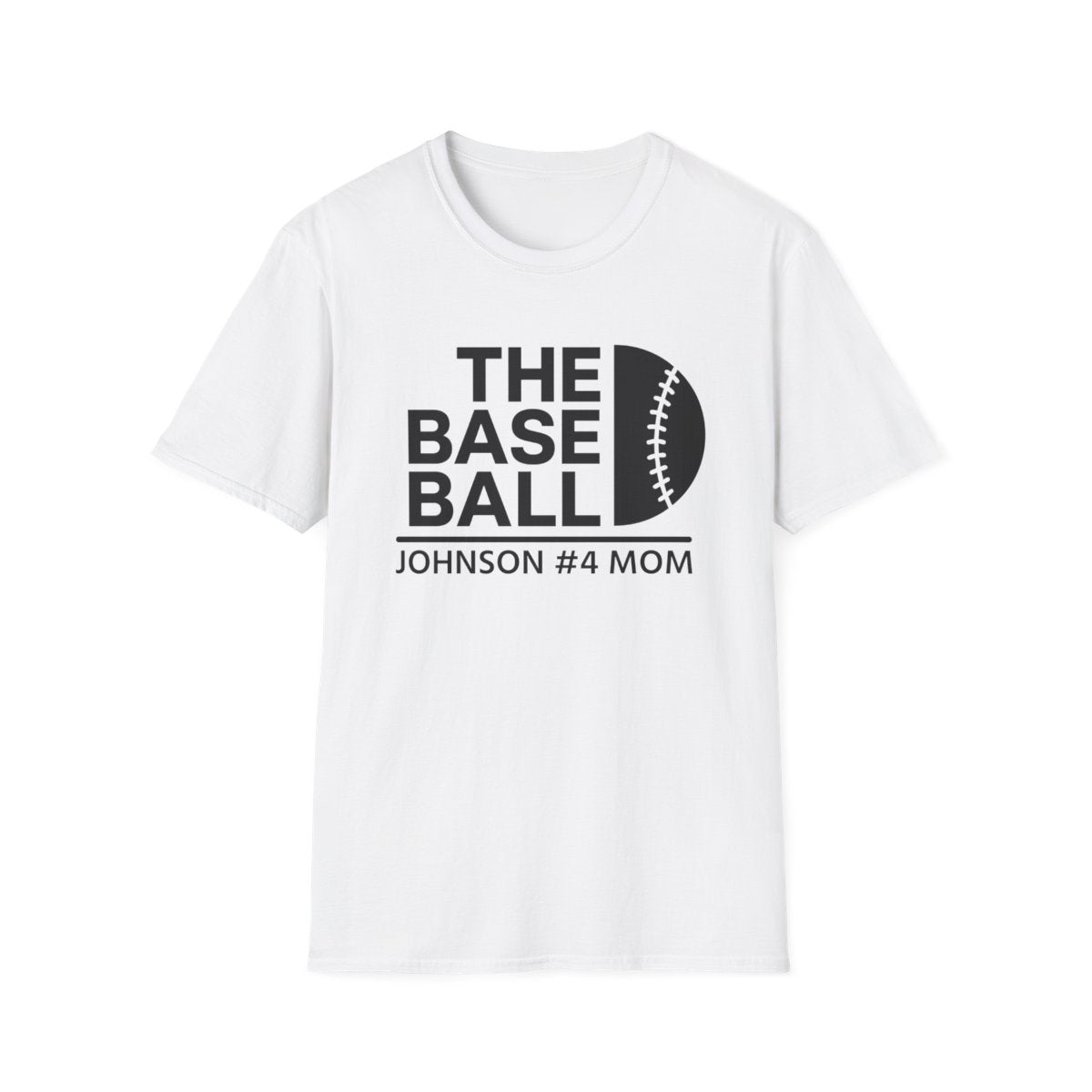 Custom T-Shirt - The Baseball Custom Name