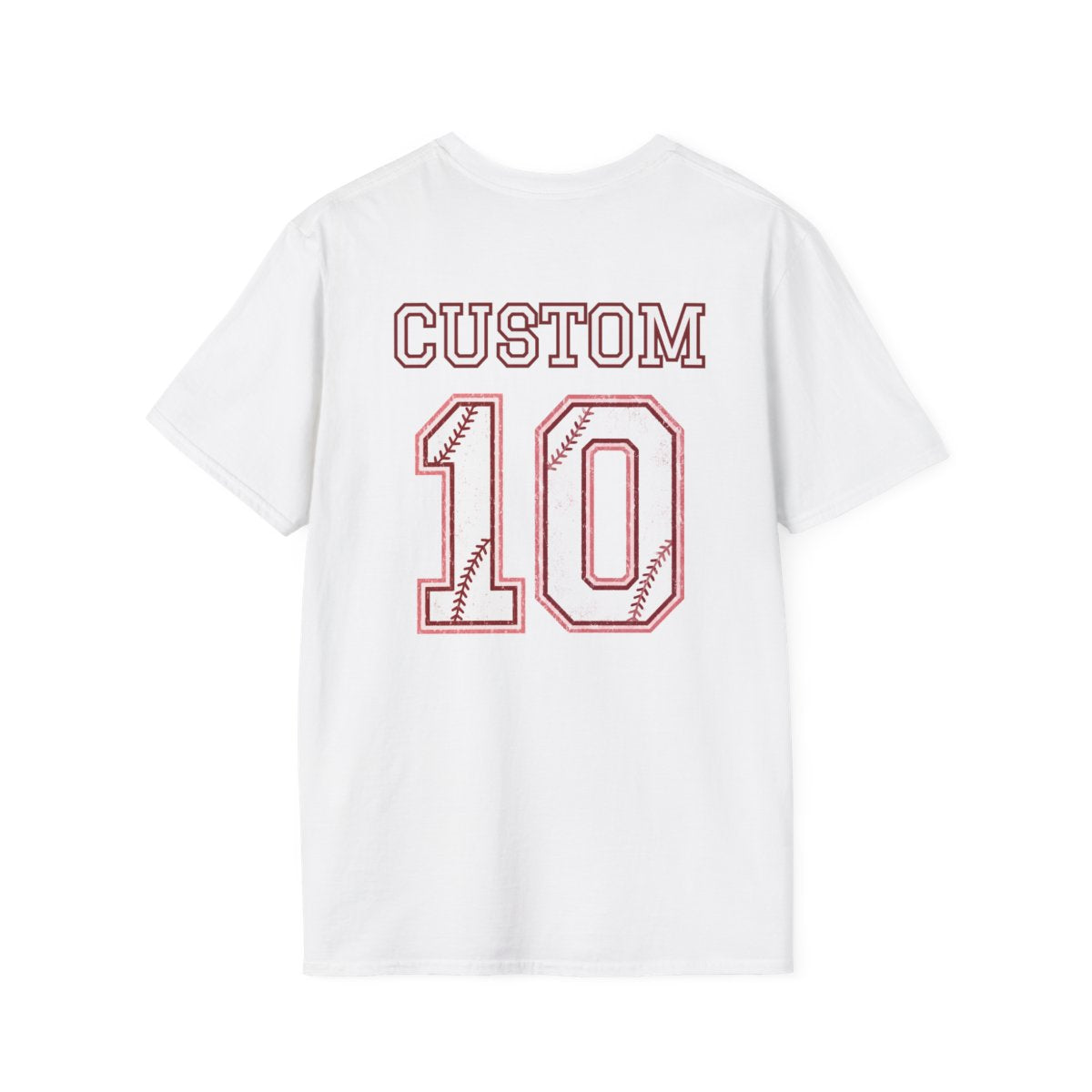 Custom Baseball T-Shirt – Personalized Name & Number Jersey