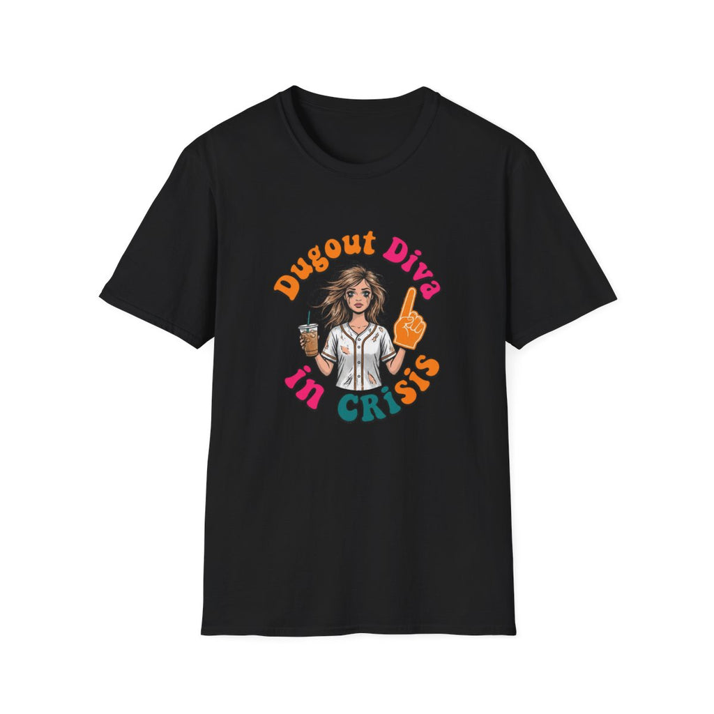 Dugout Diva in Crisis T-Shirt